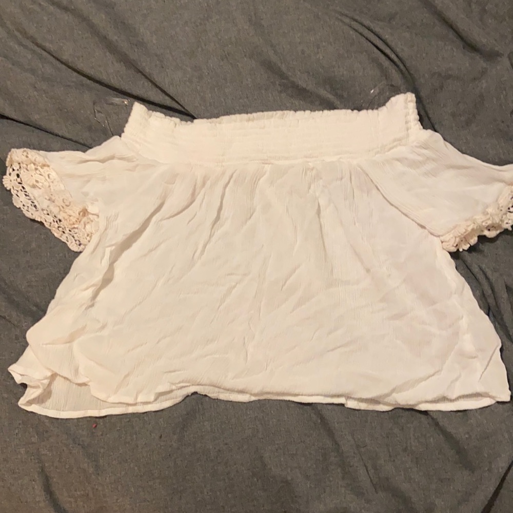 Heart and Hips off the shoulder top.